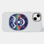 Space Monkey Astronaut Case-Mate iPhone Case (Achterkant (horizontaal))