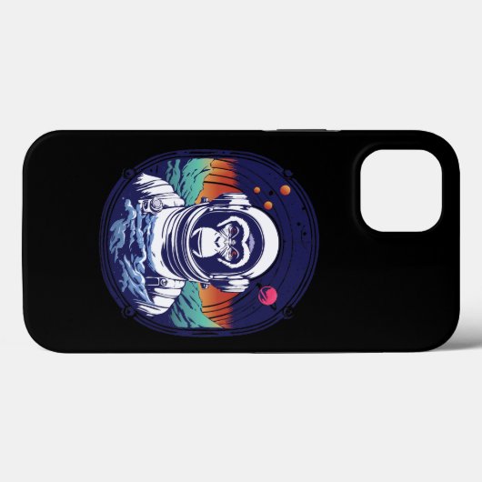 Space Monkey Astronaut Case-Mate iPhone Case (Achterkant (horizontaal))