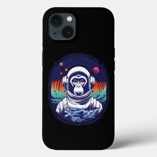 Space Monkey Astronaut Case-Mate iPhone Case (Achterkant)