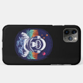 Space Monkey Astronaut Case-Mate iPhone Case (Achterkant (horizontaal))