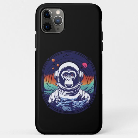 Space Monkey Astronaut Case-Mate iPhone Case (Achterkant)