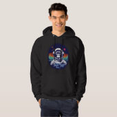 Space Monkey Astronaut Hoodie (Voorkant volledig)