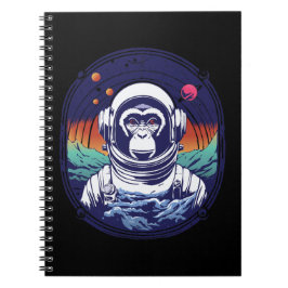 Space Monkey Astronaut Notitieboek