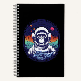 Space Monkey Astronaut Notitieboek
