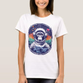 Space Monkey Astronaut T-shirt (Voorkant)