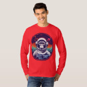 Space Monkey Astronaut T-shirt (Voorkant volledig)