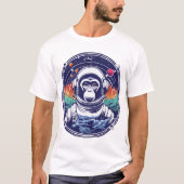 Space Monkey Astronaut T-shirt (Voorkant)