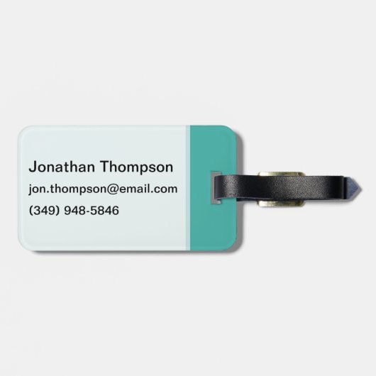 Space Monkey Bagagelabel (Achterkant horizontaal)