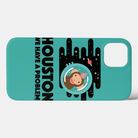Space Monkey Case-Mate iPhone Case (Achterkant (horizontaal))