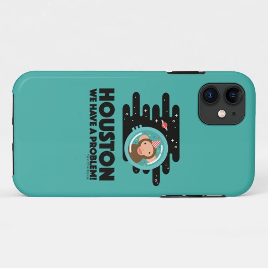 Space Monkey Case-Mate iPhone Case (Achterkant (horizontaal))