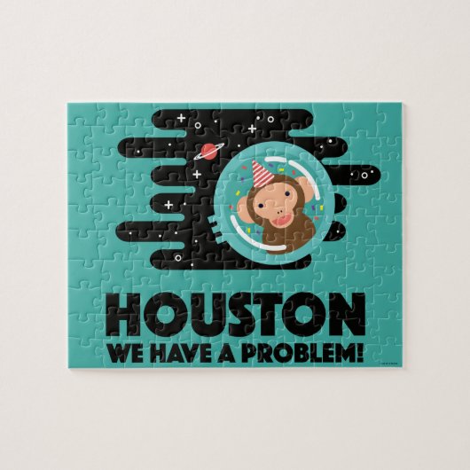 Space Monkey Legpuzzel (Horizontaal)