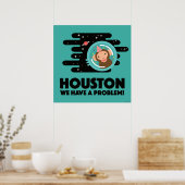 Space Monkey Poster (Keuken)