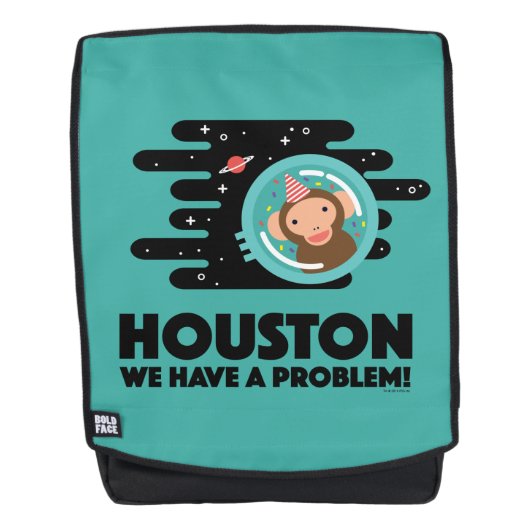 Space Monkey Rugtassen (Voorkant)