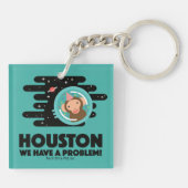 Space Monkey Sleutelhanger (Achterkant)