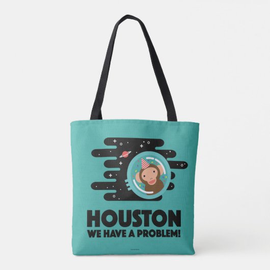 Space Monkey Tote Bag (Achterkant)