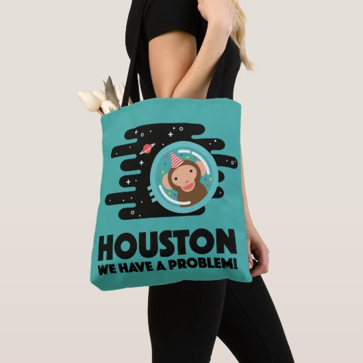 Space Monkey Tote Bag (Dichtbij)
