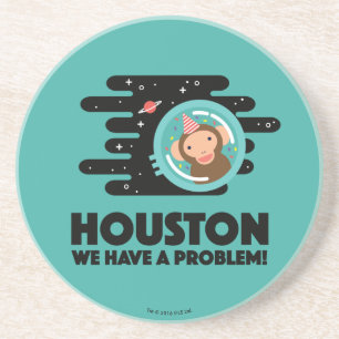 Space Monkey Zandsteen Onderzetter