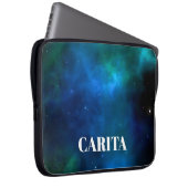 Space Monogram Electronics Bag Laptop Sleeve (Voorkant Rechts)