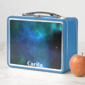 Space Monogram Metal Lunch Box (In situ)