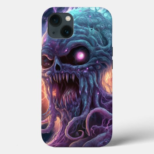 Space Monster Horror Art Case-Mate iPhone Case (Achterkant)