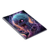 Space Monster Horror Art Notitieboek (Rechterzijde)