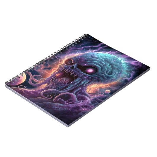Space Monster Horror Art Notitieboek (Linkerzijde)