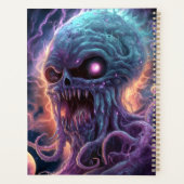 Space Monster Horror Art Planner (Achterkant)