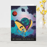 Space Monster Kaart