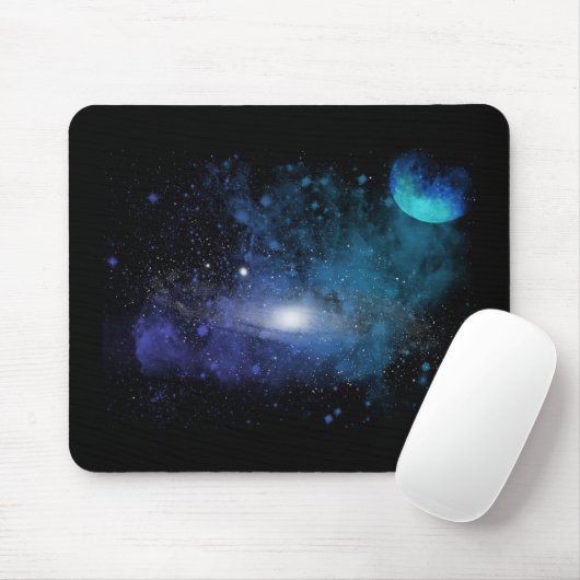 Space Mousepad Muismat (Met muis)