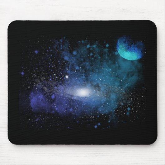 Space Mousepad Muismat (Voorkant)