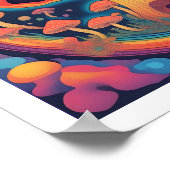 Space Mushrooms Poster (Hoek)