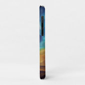 Space Nebula blue Alcohol Inkt art. Case-Mate iPhone Case (Achterkant/links)