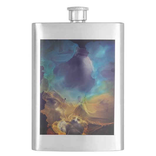 Space Nebula blue Alcohol Inkt art. Flacon (Voorkant)