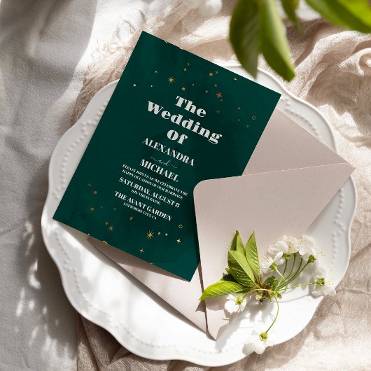 Space Nebula Maroon Galaxy Bruiloft Kaart