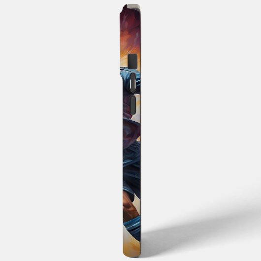 Space Nebula Soccer Shot Case-Mate iPhone Case (Achterkant / Links)