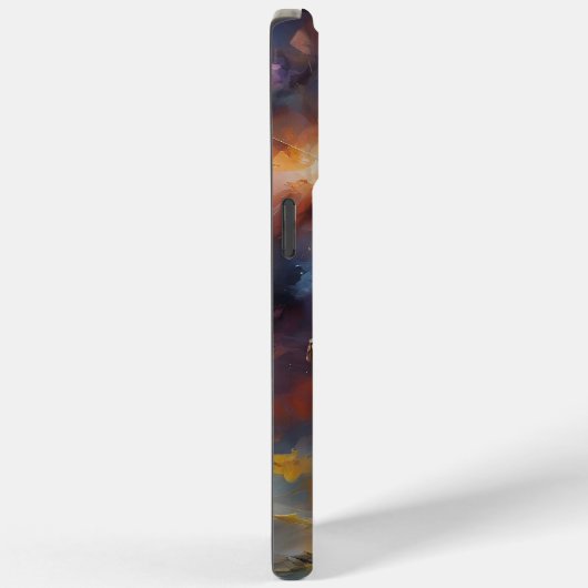 Space Nebula Soccer Shot Case-Mate iPhone Case (Achterkant / Rechts)