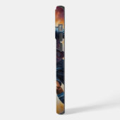 Space Nebula Soccer Shot iPhone Hoesje (Linkerkant)