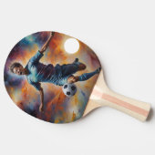 Space Nebula Soccer Shot Tafeltennisbatje (Zijkant)