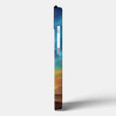 Space Nebula unicorn blue Alcohol Inkt art. Case-Mate iPhone Case (Achterkant / Links)