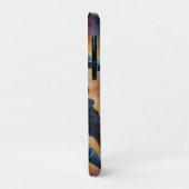 Space Nebula Voetbal Schot Case-Mate iPhone Case (Achterkant/links)