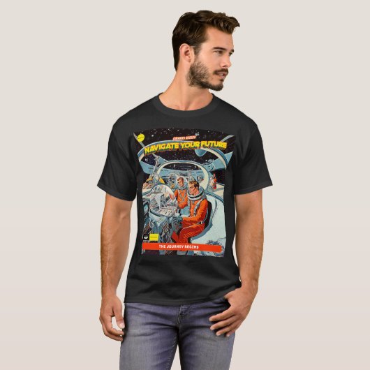 Space Nerd T-shirt (Voorkant volledig)