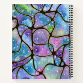 Space Neurographic Bullet Journal Notitieboek (Achterkant)