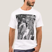 Space Nõel gevechten T-shirt (Voorkant)