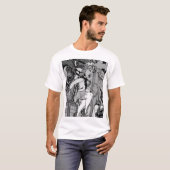 Space Nõel gevechten T-shirt (Voorkant volledig)