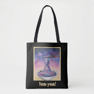 space noodles Familie Tote Bag