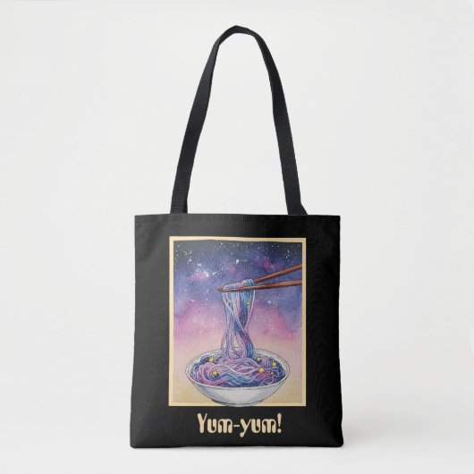 space noodles Familie Tote Bag (Voorkant)