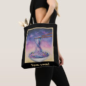 space noodles Familie Tote Bag (Dichtbij)