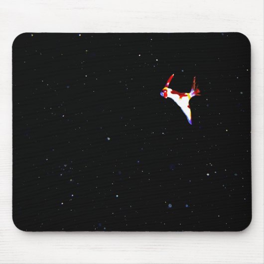 Space Nudibranch Mousepad Muismat (Voorkant)