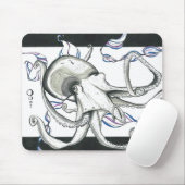 Space Octopus Mousepad Muismat (Met muis)