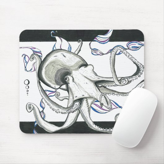 Space Octopus Mousepad Muismat (Met muis)